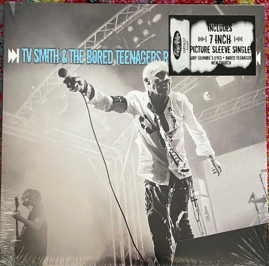 TV Smith & The Bored Teenagers - Replay The Adverts (LP, Album + 7", Single)