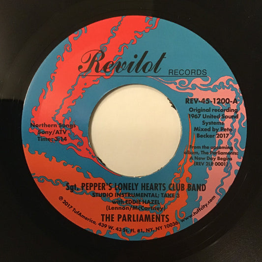 The Parliaments - Sgt Pepper’s Lonely Hearts Club Band (7", Single)