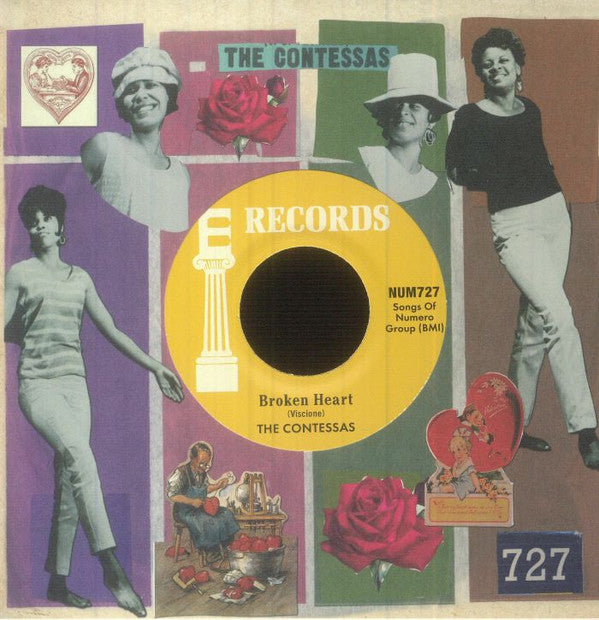 The Contessas (3) - Broken Heart / Gimme Gimme (7")