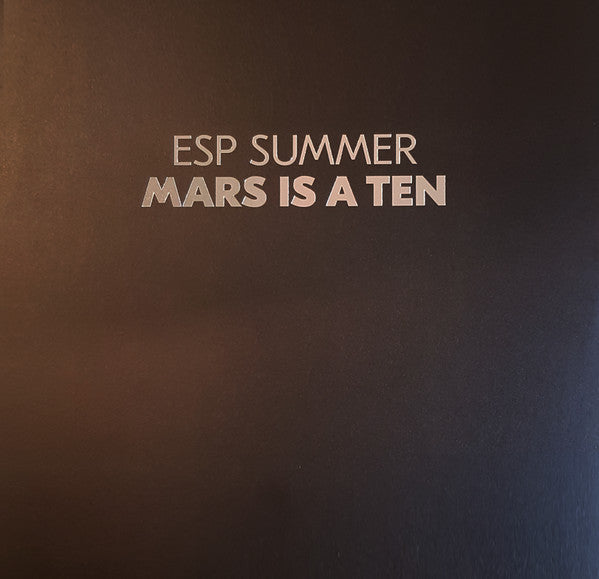 ESP Summer - Mars Is A Ten (LP)