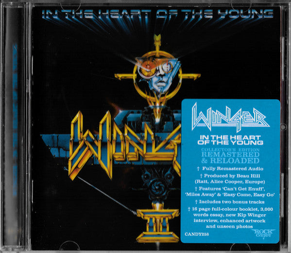 Winger - In The Heart Of The Young (CD, Album, RE, RM)