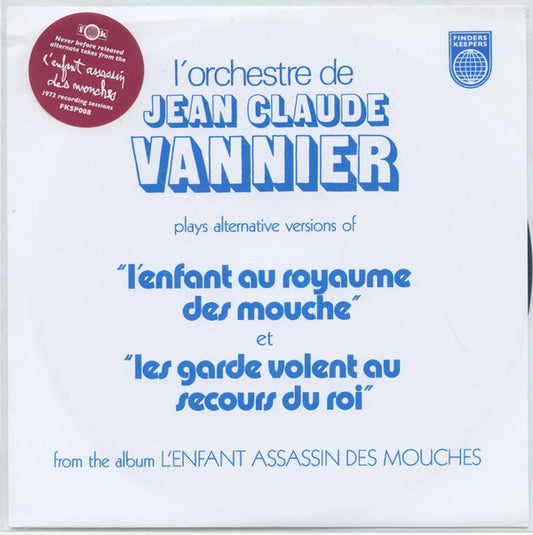 L'Orchestre De Jean-Claude Vannier* - L'Orchestre De Jean-Claude Vannier Plays Alternative Versions Of  (7", RSD, Single, Ltd)