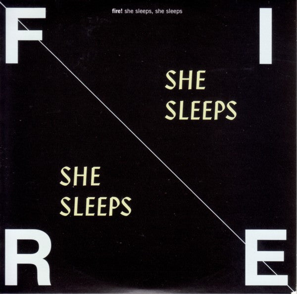 Fire! - She Sleeps, She Sleeps (LP, Album + CD, Album, Promo)