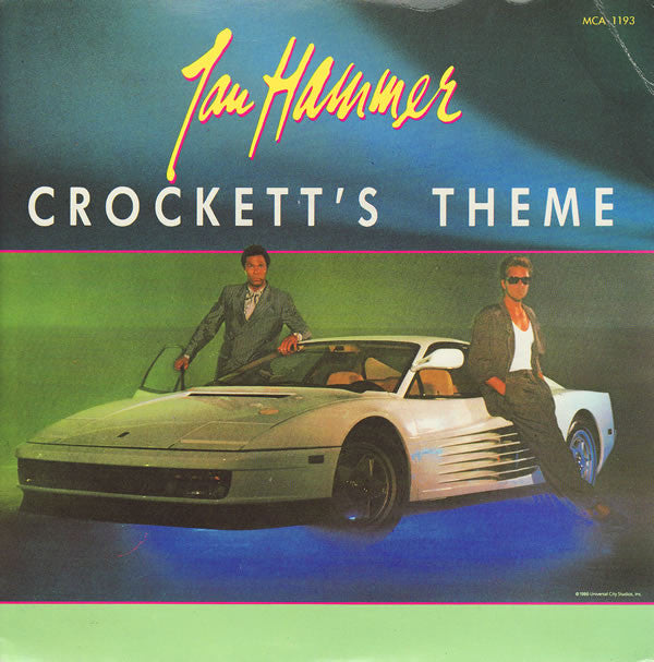 Jan Hammer - Crockett's Theme (7", Single)