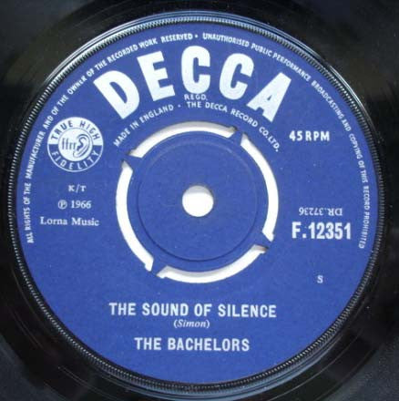 The Bachelors - The Sound Of Silence (7", Single)