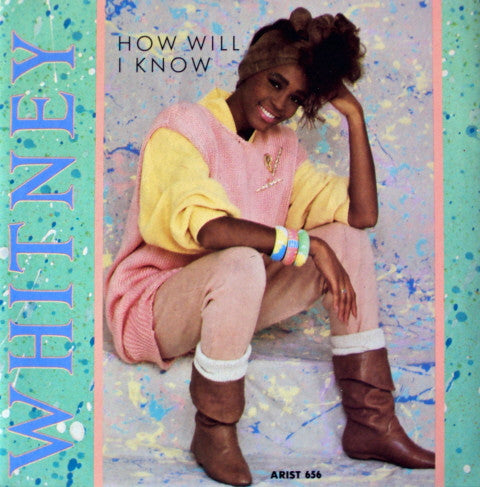 Whitney* - How Will I Know (7", Single, Blu)