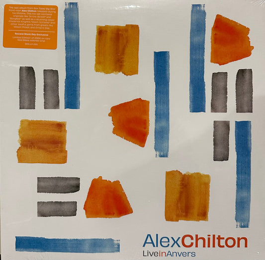 Alex Chilton - Live In Anvers (LP, RSD, Ltd, Sea)