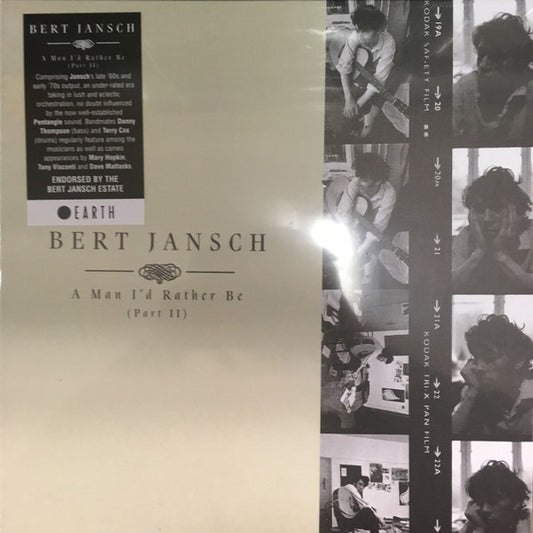 Bert Jansch - A Man I'd Rather Be (Part II) (LP, Album, Comp + LP)