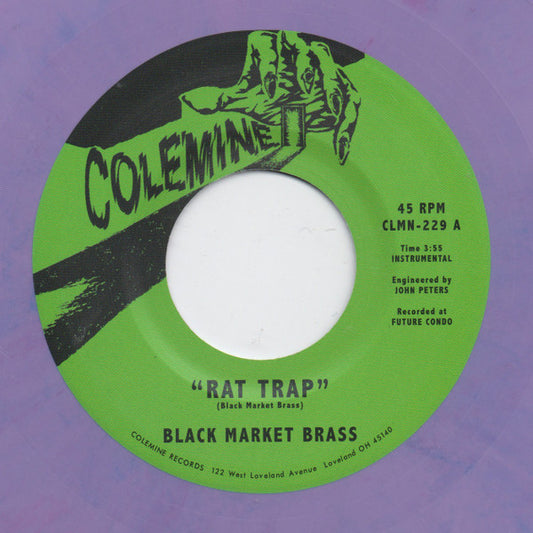 Black Market Brass - Rat Trap / Chop Bop (7", Single, Ltd, Pur)