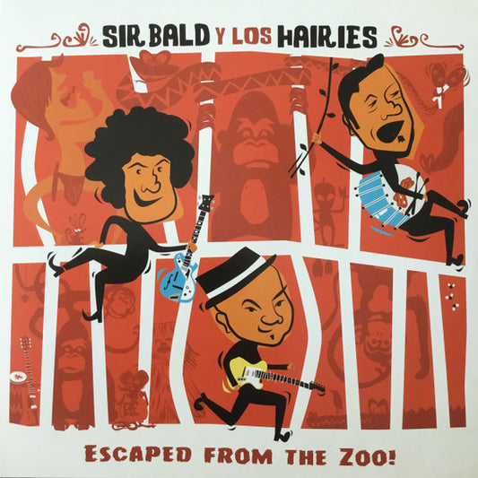 Sir Bald Y Los Hairies - Escaped From The Zoo! (LP, Blu)