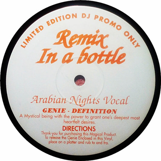 Christina Aguilera - Remix In A Bottle (12", Ltd, Promo, Unofficial)