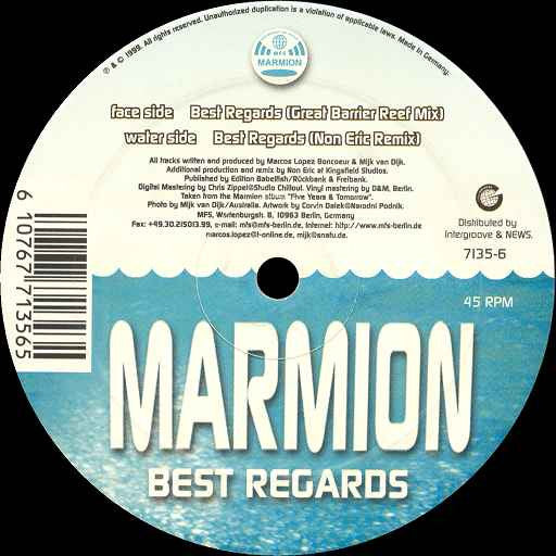 Marmion - Best Regards (12")