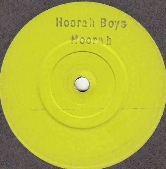 Hoorah Boys Hoorah* - Is This What You Promised Me? (7", W/Lbl)