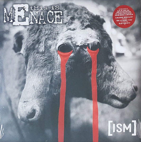 This Is Menace - [ISM] (LP, Album, Ltd, Num, Red)