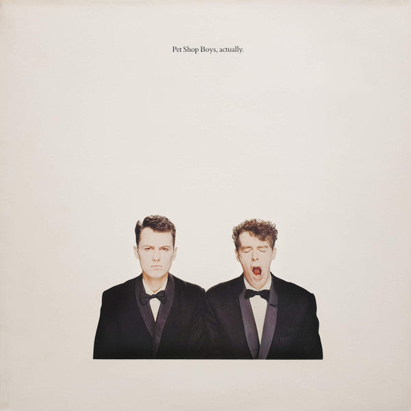 Pet Shop Boys - Actually (LP, Album)