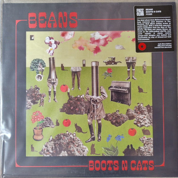 Beans* - Boots N Cats (LP, Album, Ltd, Cle)