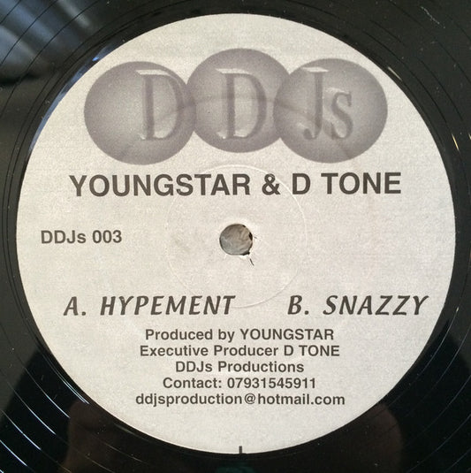 Youngstar & D Tone - Hypement / Snazzy (12")