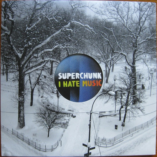 Superchunk - I Hate Music (LP, Album, Ora + 7", Whi + Ltd)