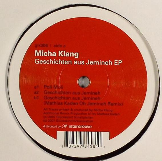 Micha Klang - Geschichten Aus Jemineh EP (12", EP)