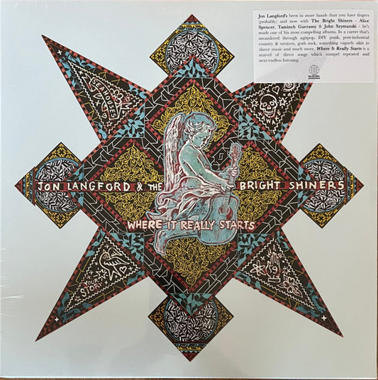 Jon Langford (2) And The Bright Shiners - Where It Really Starts (LP, Album, Ltd, Blu)