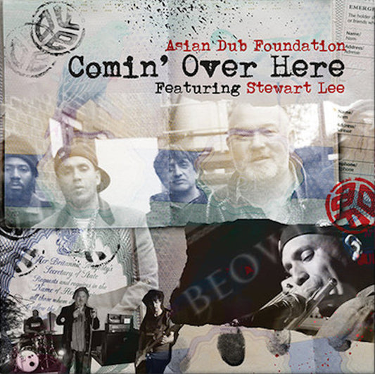 Asian Dub Foundation Featuring Stewart Lee - Comin' Over Here (12", Single)