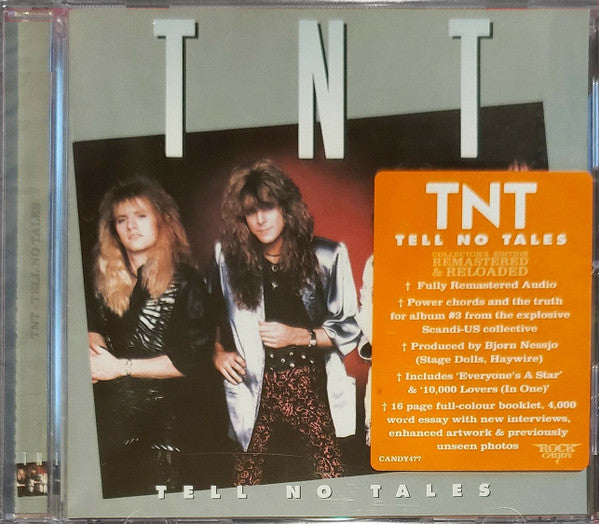 TNT (15) - Tell No Tales (CD, Album, RE, RM)