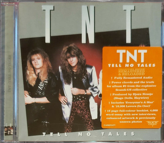 TNT (15) - Tell No Tales (CD, Album, RE, RM)