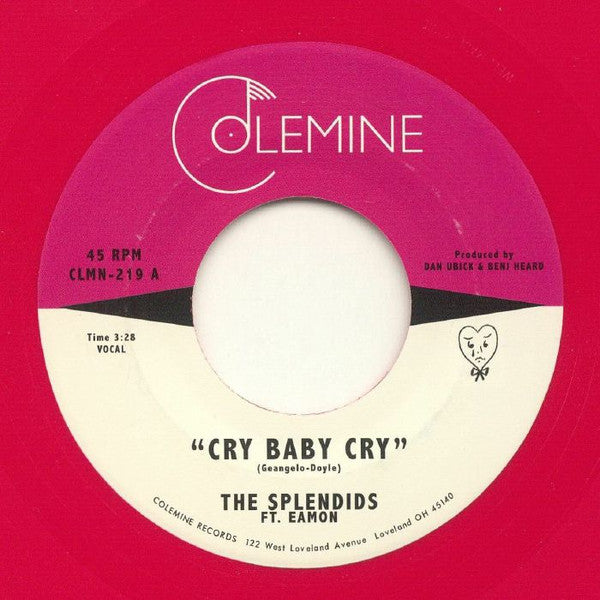 The Splendids (2) - Cry Baby Cry (7", Ltd, Red)