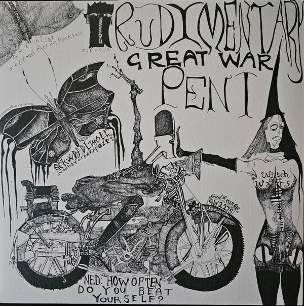 Rudimentary Peni - Great War (LP, MiniAlbum)