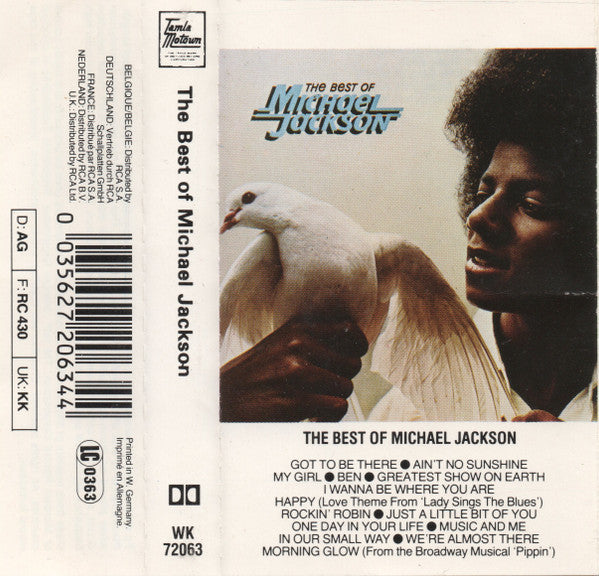 Michael Jackson - The Best Of Michael Jackson (Cass, Comp, RE)