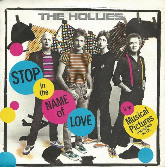 The Hollies - Stop In The Name Of Love (7", Single)