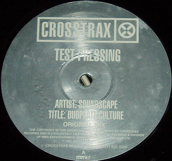 Soundscape (6) - Dubplate Culture (12", TP)