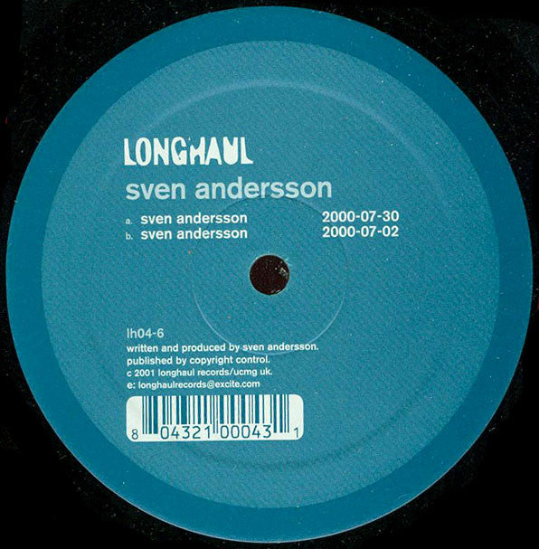 Sven Andersson - 2000-07-30/2000-07-02 (12")