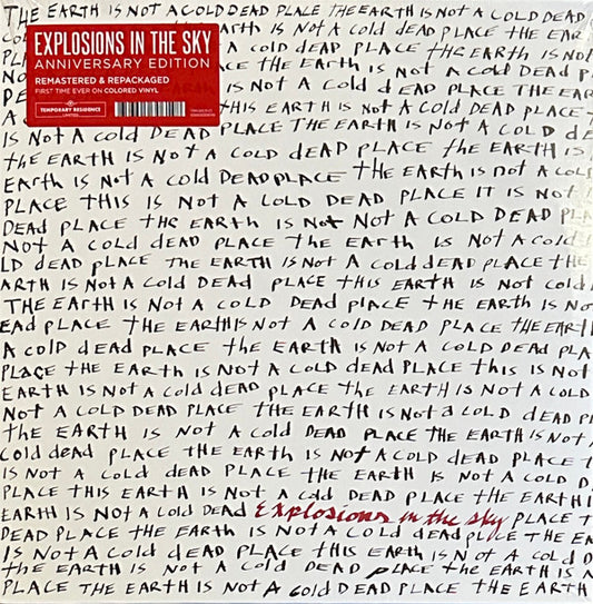 Explosions In The Sky - The Earth Is Not A Cold Dead Place (LP + LP, S/Sided, Etch + Album, RE, RM, Red)