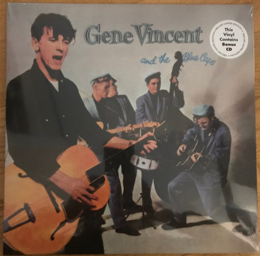 Gene Vincent And His Blue Caps* - Gene Vincent And The Blue Caps (LP, Album, Dlx, Ltd, RE, RM + CD)