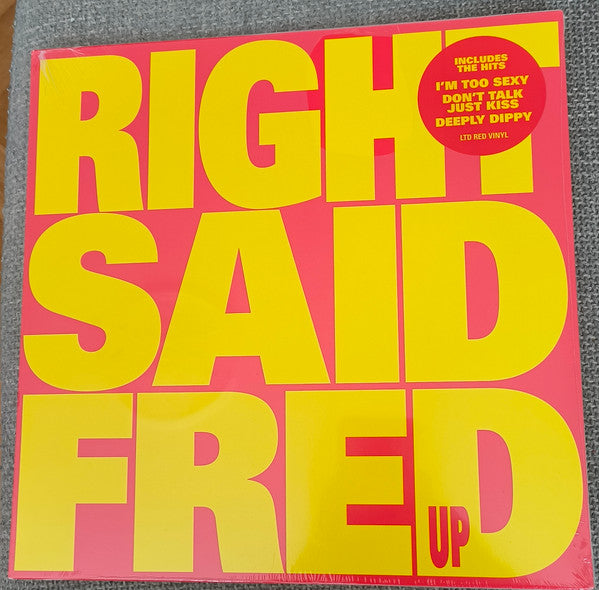 Right Said Fred - Up (LP, Album, RE, Red)