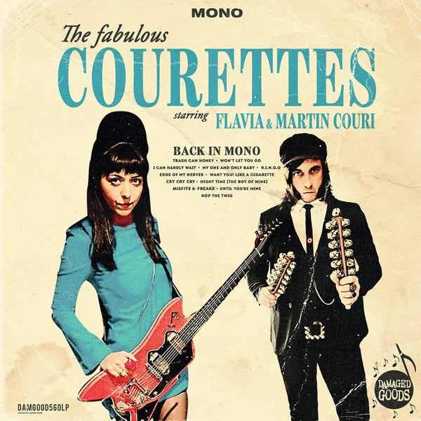 The Fabulous Courettes* - Back In Mono (LP, Album, Mono)