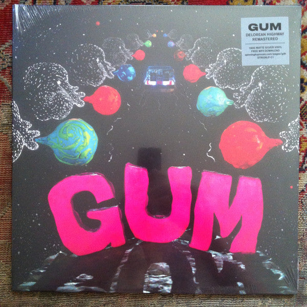 Gum (11) - Delorean Highway (LP, Album, Ltd, RE, RM, Mat)