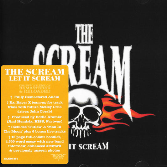 The Scream - Let it Scream  (CD, Album, RE, RM)