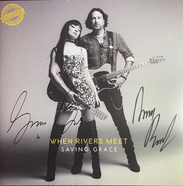 When Rivers Meet - Saving Grace (LP, Album, Ltd, Num, Gol)