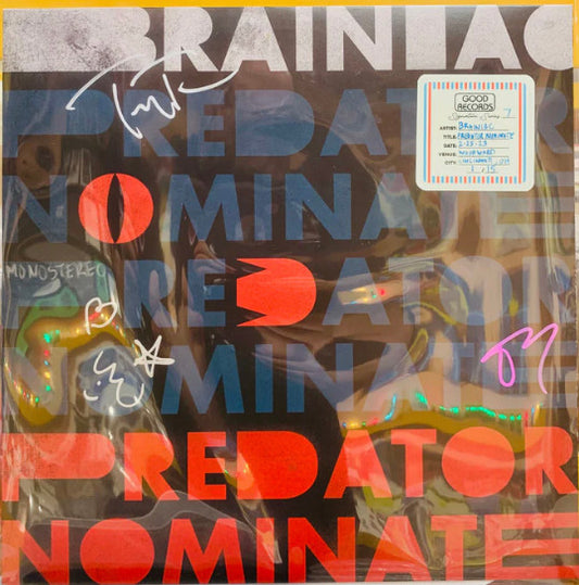 Brainiac - The Predator Nominate E.P. (12", EP, Ltd, Num, Sig)