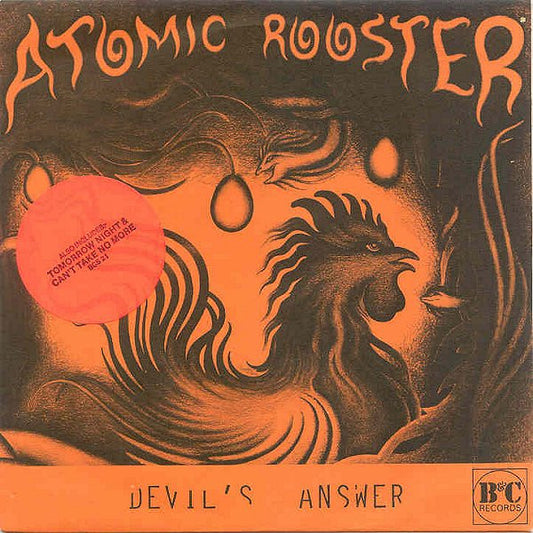 Atomic Rooster - Devil's Answer (7", Single)