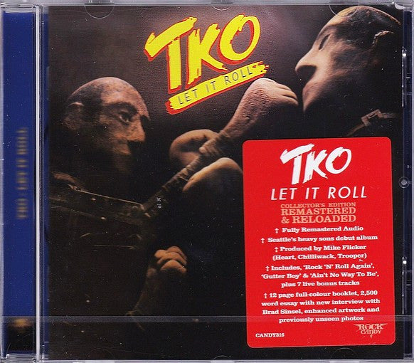 TKO (5) - Let It Roll (CD, Album, RE, RM)