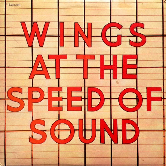 Wings (2) - Wings At The Speed Of Sound (LP, Album)