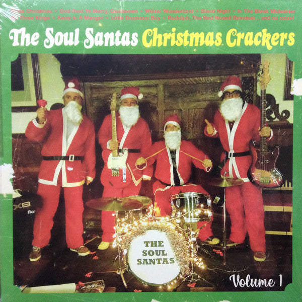 The Soul Santas - Christmas Crackers Volume 1 (LP, Album, Ltd, Red)