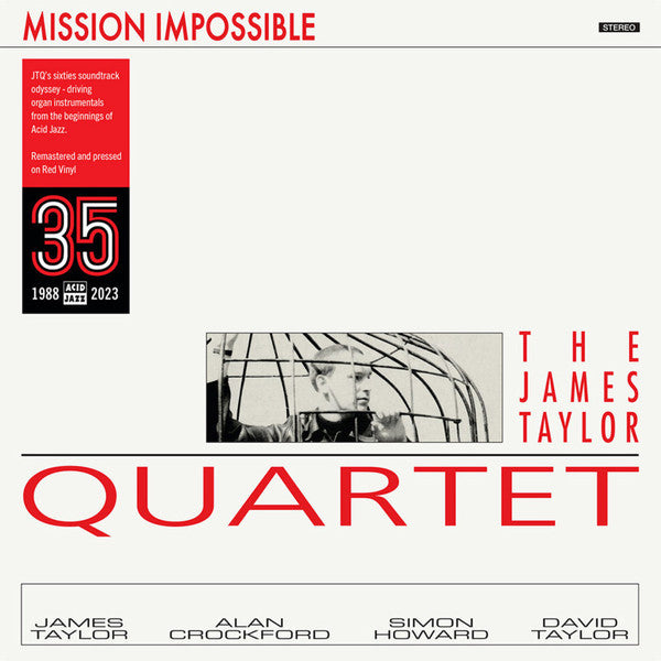 The James Taylor Quartet - Mission Impossible (12", MiniAlbum, Red)