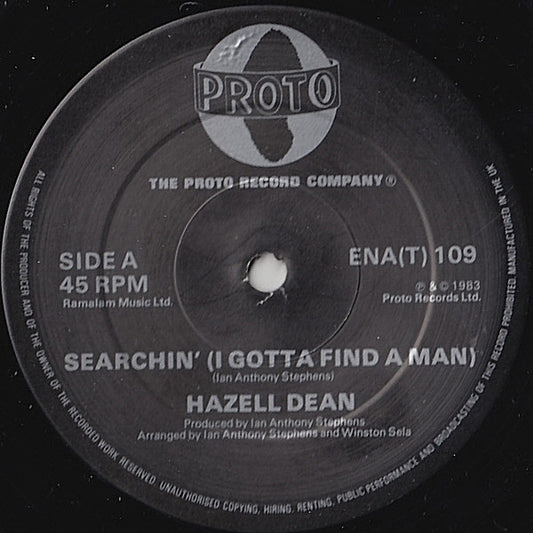 Hazell Dean - Searchin' (I Gotta Find A Man) (12")