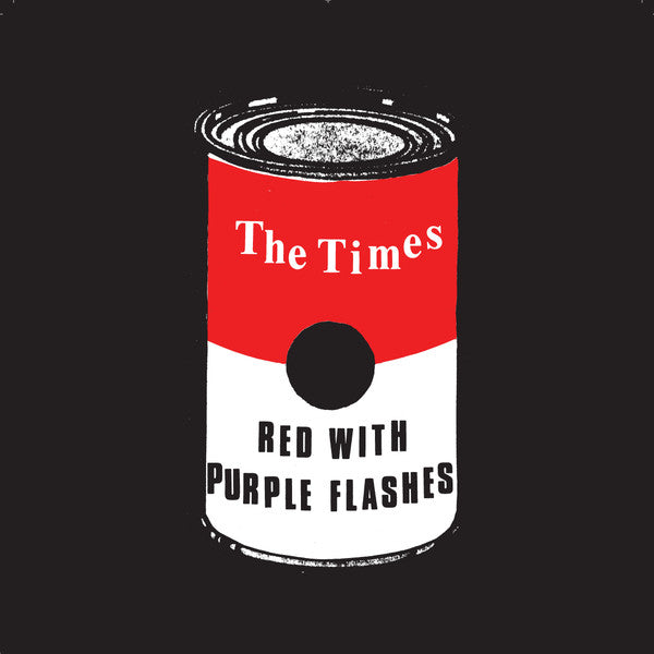 The Times - Red With Purple Flashes (7", Single, RE, Red)