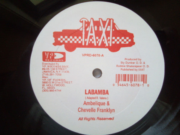 Amblique* / Chevelle Franklin* - La Bamba (12")