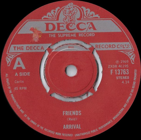 Arrival (2) - Friends / I Will Survive (7", Single)